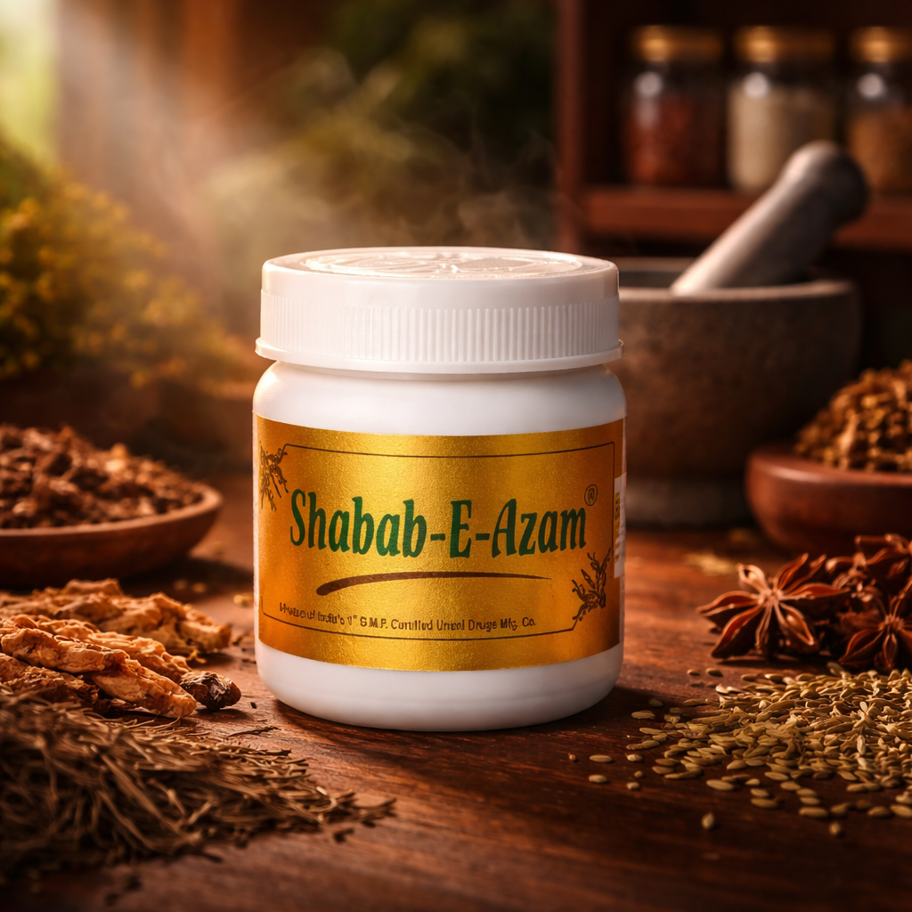 Shabab-E-Azam – Traditional Unani Herbal Vitality Support Net Wt - 60g