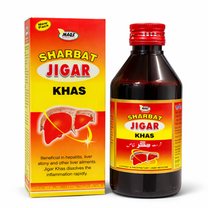 MAQS Sharbat Jigar Khas – Unani Herbal Liver Support Syrup Net - 200ml