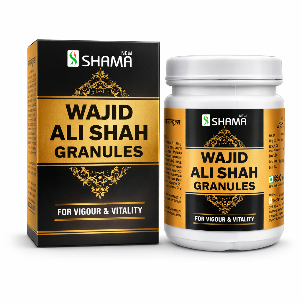 New Shama Wajid Ali Shah Granules – Unani Vigour & Vitality Support 100g