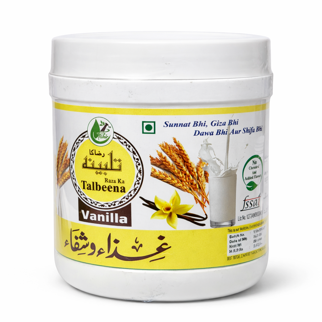Raza Ka Talbeena Vanilla – Sunnah Barley Health Drink Mix 300g