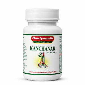 Baidyanath Kanchanar Guggulu – Ayurvedic Herbal Tablets Net cont. - 80 Tablets
